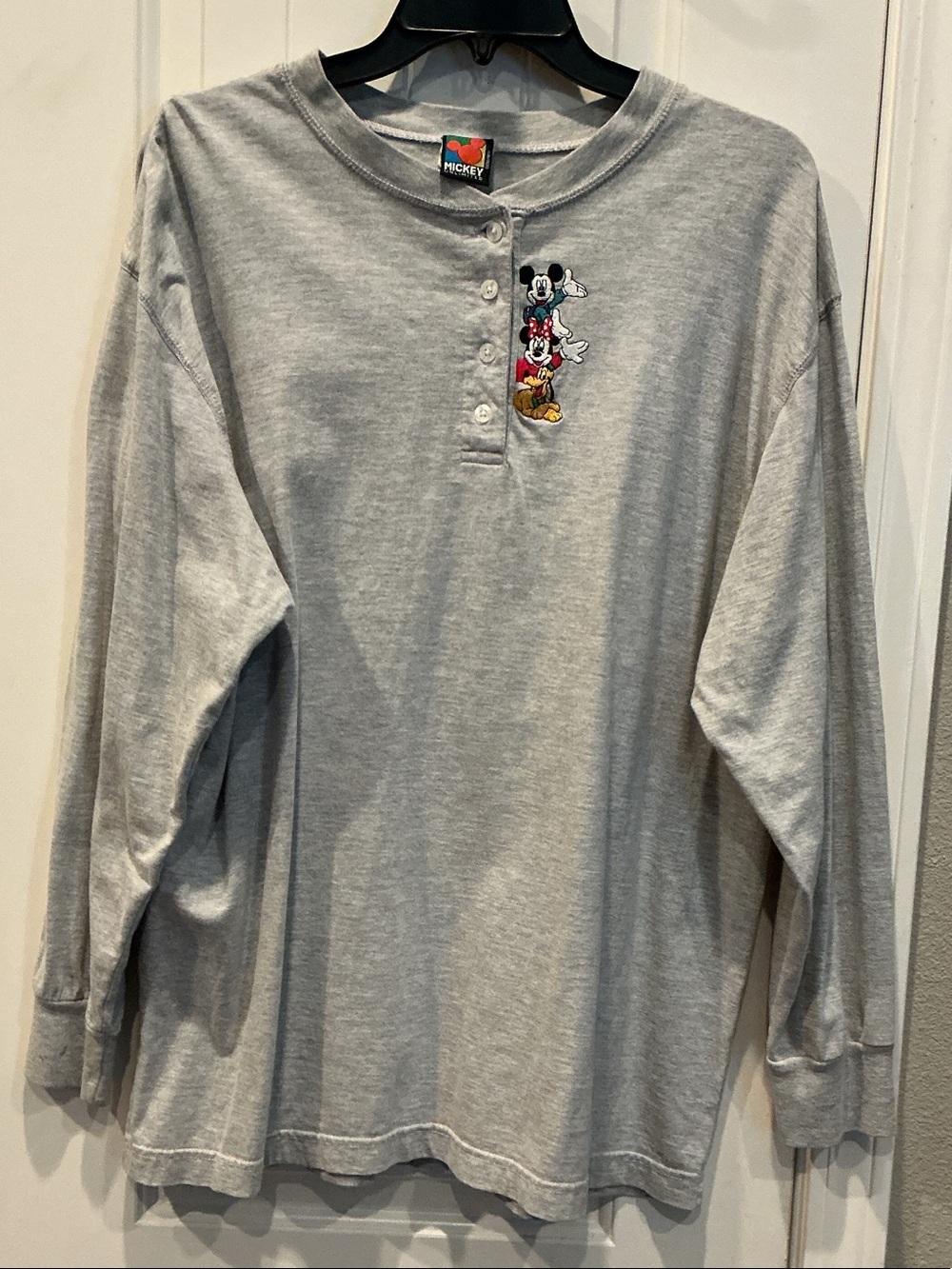 Classic Lightweight Long Sleeve Tee - Heather Grey
